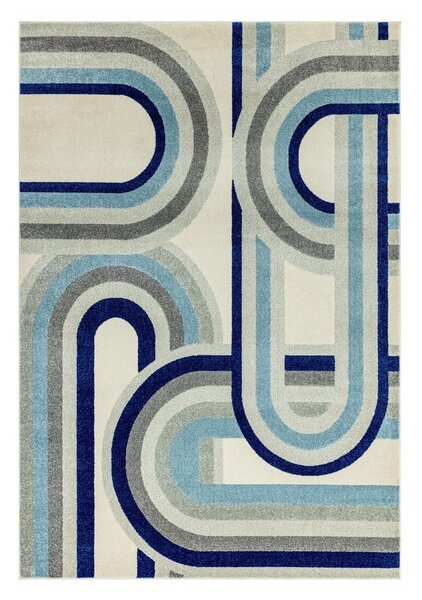 Szürkéskék szőnyeg 120x170 cm Nova Retro Blue – Asiatic Carpets