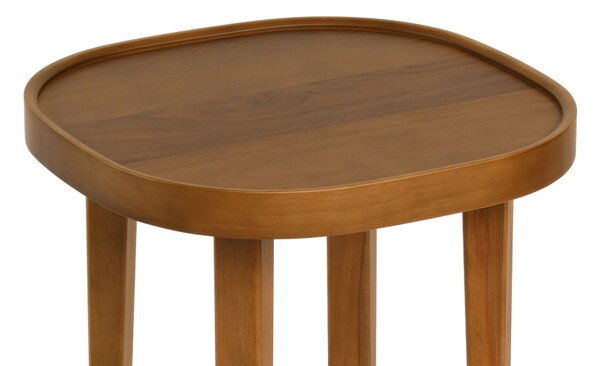 Hera dohányzóasztal, dió, 50 cm