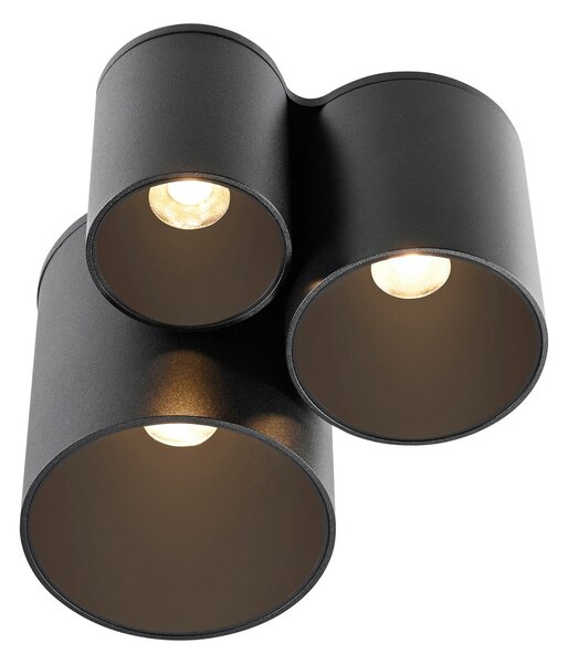 Mennyezeti Lámpa PURE, Point, dimmable, Fekete, Fürdőszoba, Fém, Modern