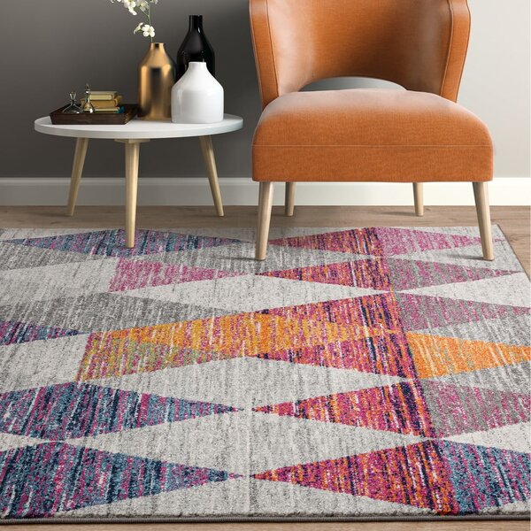 Piros szőnyeg 120x170 cm Muse Harlequin Pink – Asiatic Carpets