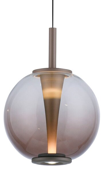 Függőlámpa PURE, Infinity, dimmable, Bronz / Öreg Sárgaréz, Nappali, Üveg