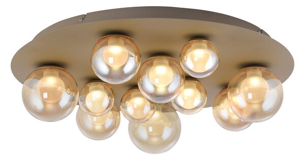 Mennyezeti Lámpa PURE, Popup, dimmable, Bronz / Öreg Sárgaréz, Nappali, Fém