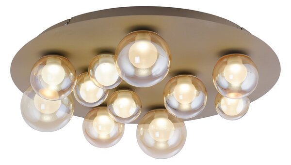 Mennyezeti Lámpa PURE, Popup, dimmable, Bronz / Öreg Sárgaréz, Nappali, Fém