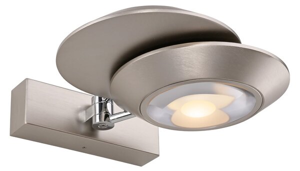 Fali Lámpa PURE, Oculis, dimmable, Fémes, Hálószoba, Fém, Modern