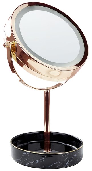 Sminktükör LED SAVOIE Rose gold