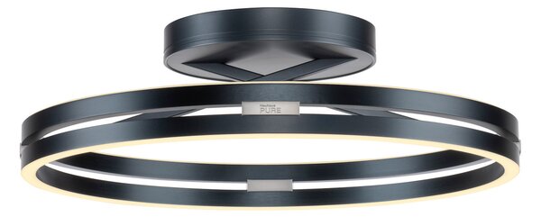 Mennyezeti Lámpa PURE, PURE Loop, dimmable, Szürke, Nappali, Alumínium, Modern