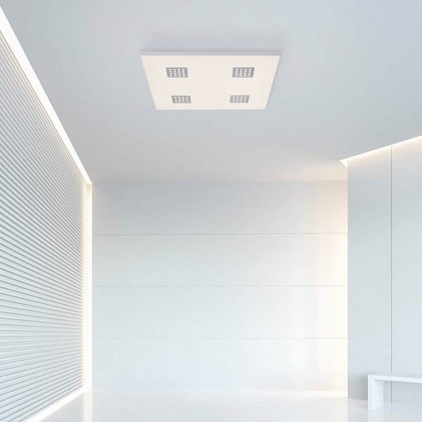 Mennyezeti Lámpa PURE, Neo, dimmable, Fehér, Nappali, Fém, Modern