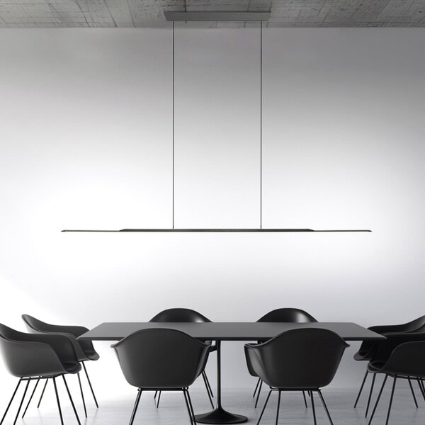 Függőlámpa PURE, Surface, dimmable, Szürke, Nappali, Alumínium, Modern