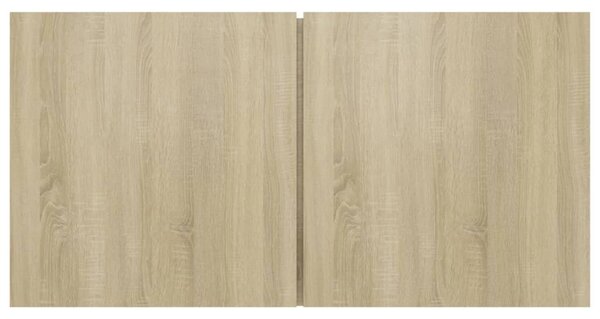 3 db sonoma tölgy függő TV-szekrény 60 x 30 x 30 cm