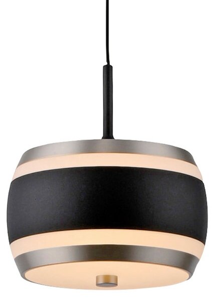 Függőlámpa PURE, Falling Rings, dimmable, Fekete, Nappali, Fém, Modern