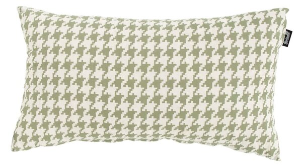 Poule zöld-fehér kültéri párna, 30 x 50 cm - Hartman