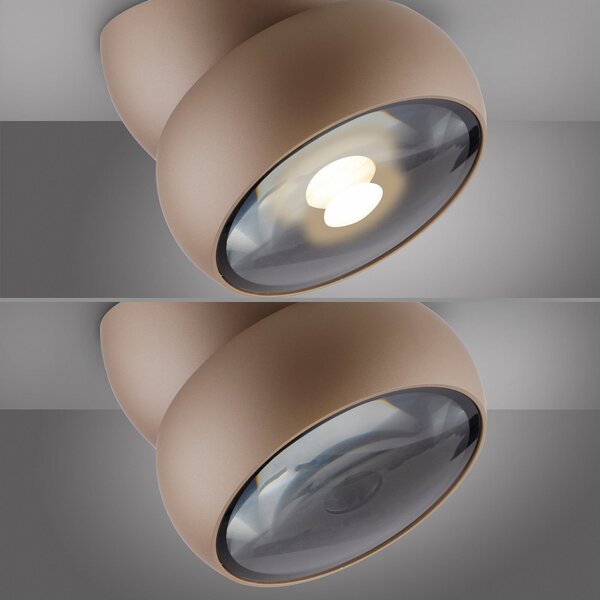 Mennyezeti Lámpa PURE, Move, dimmable, Bronz / Öreg Sárgaréz, Nappali, Fém, Modern
