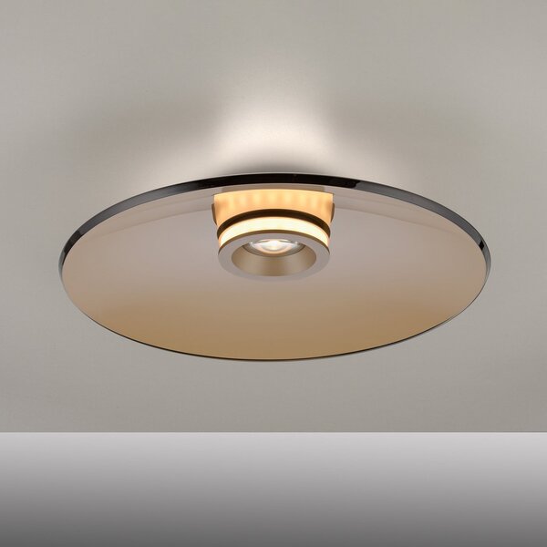 Mennyezeti Lámpa PURE, PURE Moon, dimmable, Bronz / Öreg Sárgaréz, Nappali, Üveg, Modern