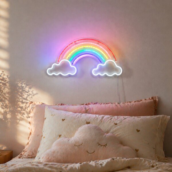 Neon fali lámpa többszínű LED-del - Rainbow