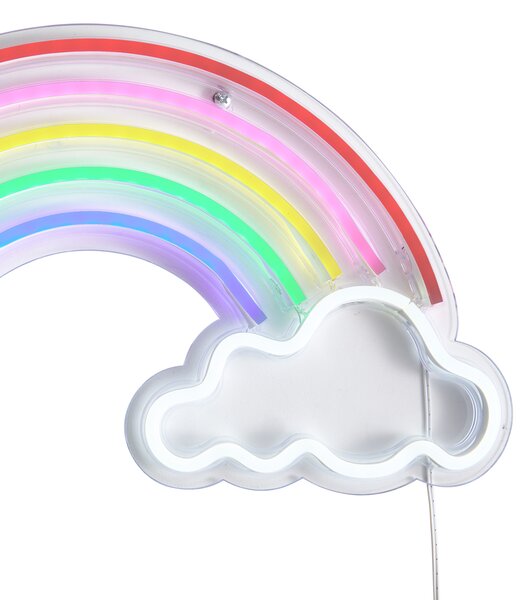 Neon fali lámpa többszínű LED-del - Rainbow