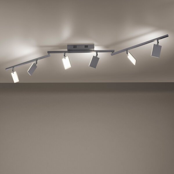 Mennyezeti Lámpa PURE, Mira, dimmable, Fémes, Nappali, Fém, Modern