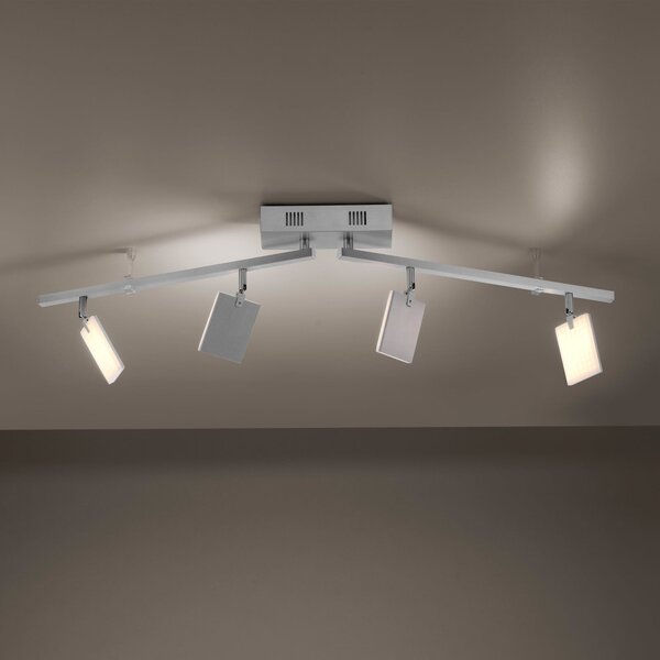 Mennyezeti Lámpa PURE, Mira, dimmable, Fémes, Nappali, Fém, Modern