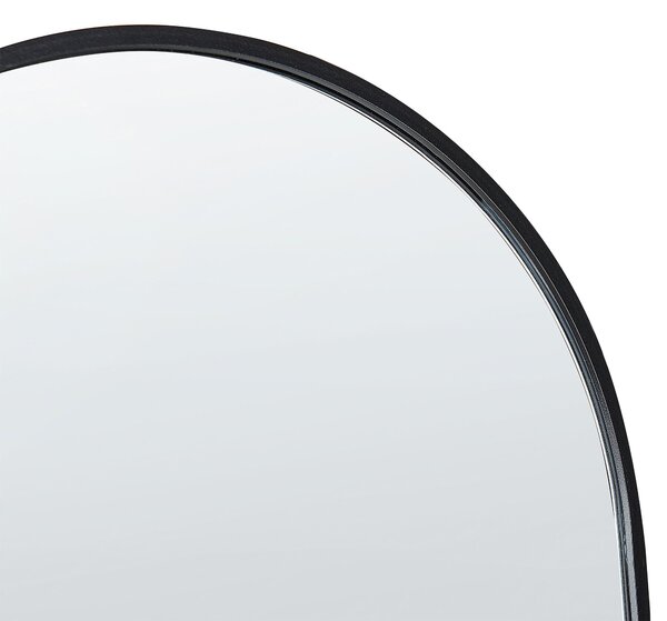 Állótükör BAGNOLET 150 cm Fém Fekete