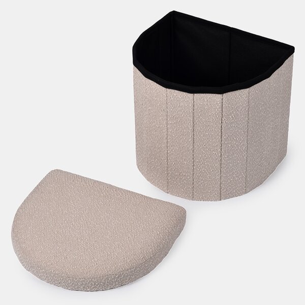 Sinsay - Puff tároló funkcióval - krémszínű