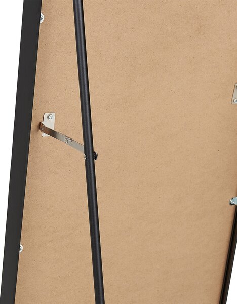 Állótükör BAGNOLET 150 cm Fém Fekete