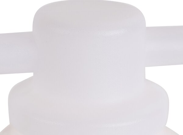 Asztali lámpa fehér IP44 Bluetooth hangszóróval - Storm Music