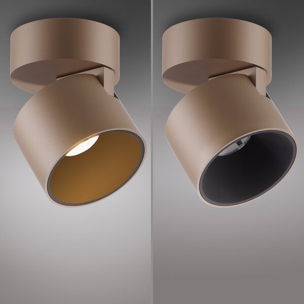 Mennyezeti Lámpa PURE, Cup, dimmable, Bronz / Öreg Sárgaréz, Nappali, Fém, Modern