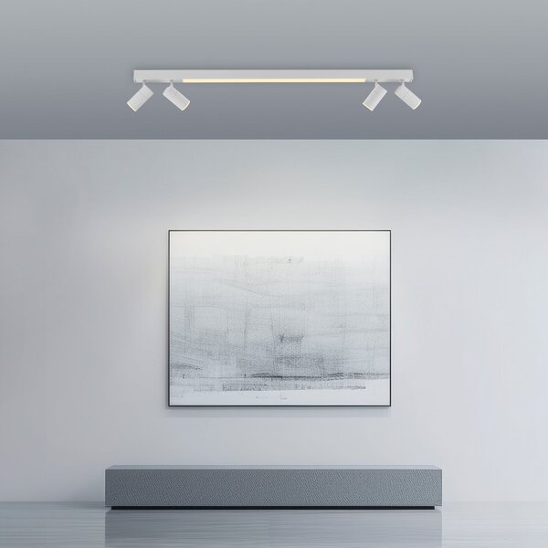 Mennyezeti Lámpa PURE, Pure Lines, dimmable, Fehér, Nappali, Fém, Modern