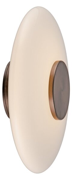 Fali Lámpa PURE, Vitrum, dimmable, Barna / Rozsdabarna, Nappali, Üveg, Modern