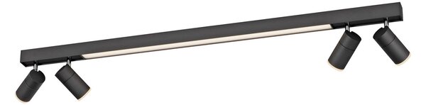 Mennyezeti Lámpa PURE, PURE Lines Spot, dimmable, Fekete, Nappali, Fém, Modern