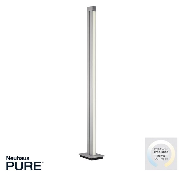 Állólámpa PURE, PURE Lines Floor, dimmable, Szürke, Nappali, Fém, Modern