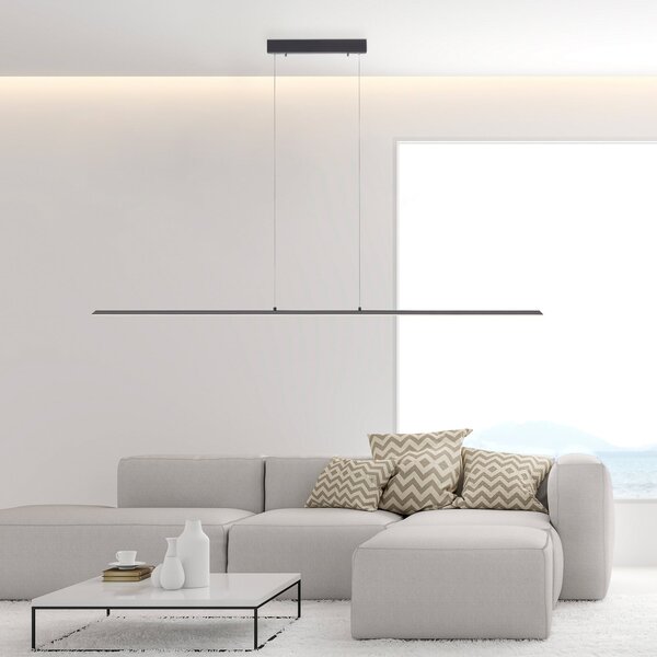 Függőlámpa PURE, PURE Lite, dimmable, Fekete, Nappali, Alumínium, Modern