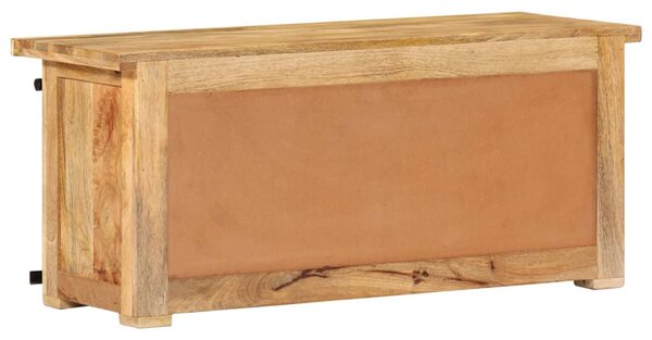 Tömör mangófa TV-szekrény 90 x 35 x 40 cm