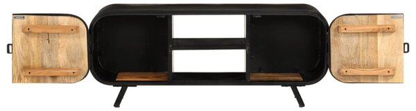 Nyers mangófa TV-szekrény 110 x 30 x 45 cm