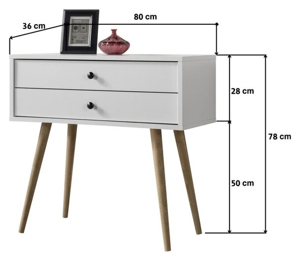 Vita komód, 80 cm – TR707DWL1113
