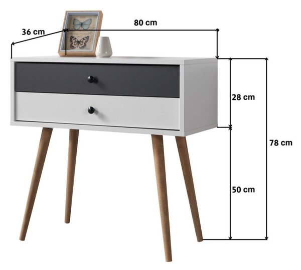 Vita komód, 80 cm – TR707DWL1114