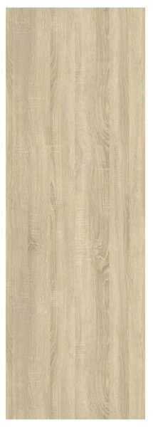 2 db sonoma tölgy szerelt fa TV-szekrény 30,5x30x90 cm