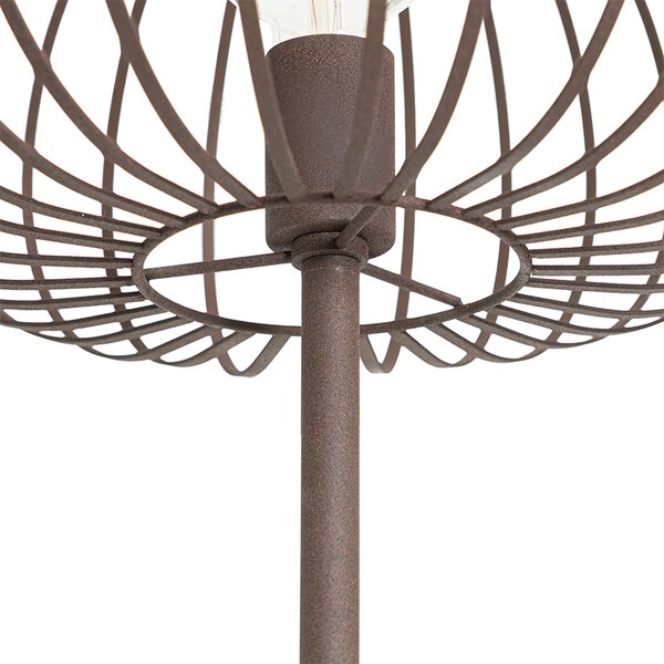 Design állólámpa rozsdabarna - Johanna