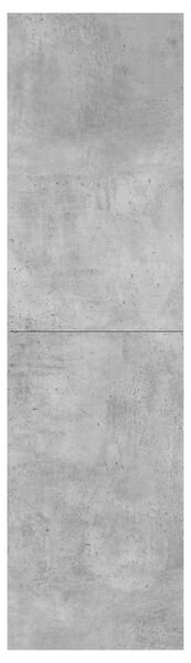 Betonszürke szerelt fa TV-szekrény 30,5 x 30 x 110 cm