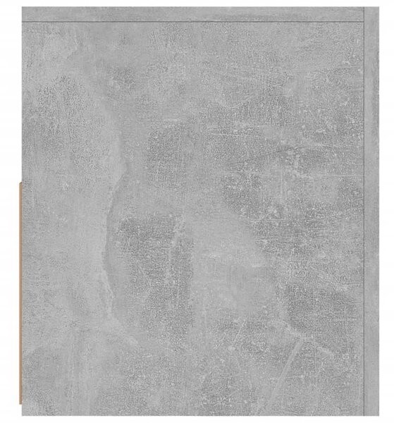 Betonszürke TV-szekrény LED-világítással 120 x 35 x 40 cm