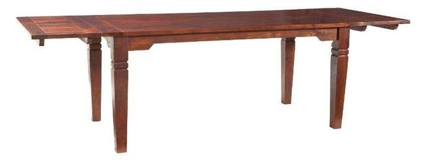 SUNO CAMBRIDGE koloniál étkezőasztal 180-260x90cm, masszív akác