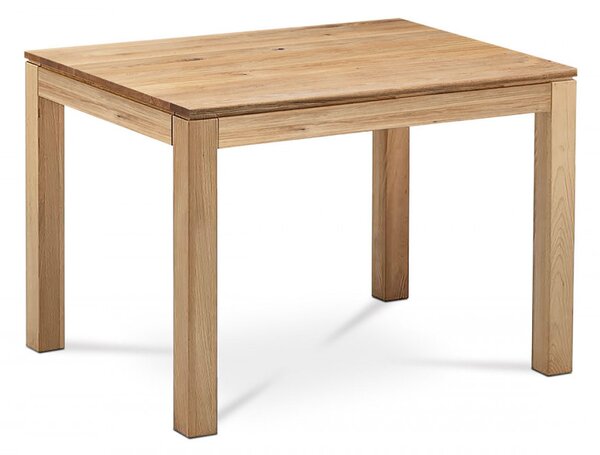 Ds-D120 120x80x75 cm, Tömör Tölgyfa Asztal
