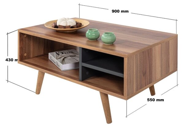 Venüs dohányzóasztal, 90 cm – TR707DWL1150