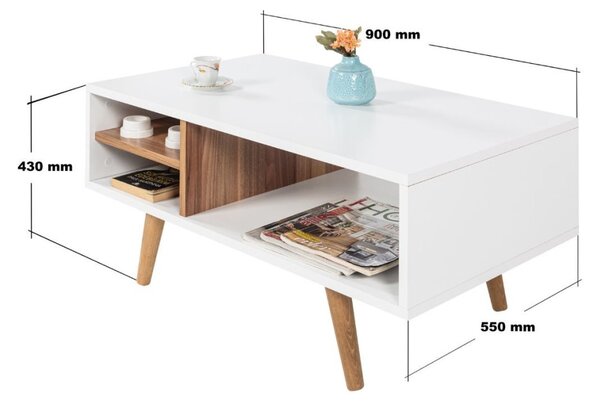 Venüs dohányzóasztal, 90 cm – TR707DWL1151