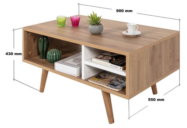 Venüs dohányzóasztal, 90 cm – TR707DWL1155