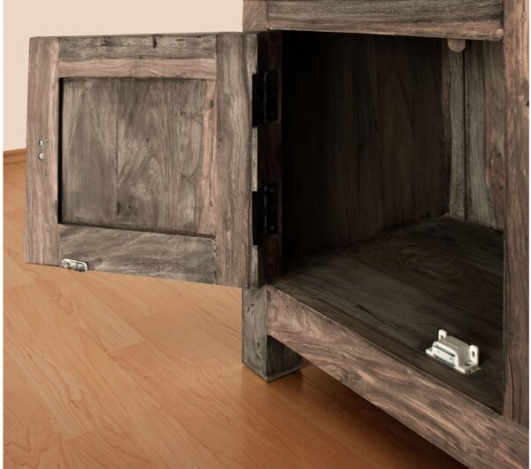 GREY WOOD rózsafa komód, masszív paliszander 95x180 cm