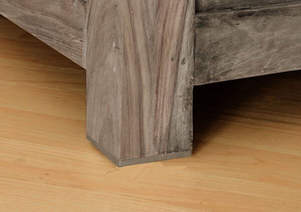 GREY WOOD rózsafa komód, masszív paliszander 95x180 cm
