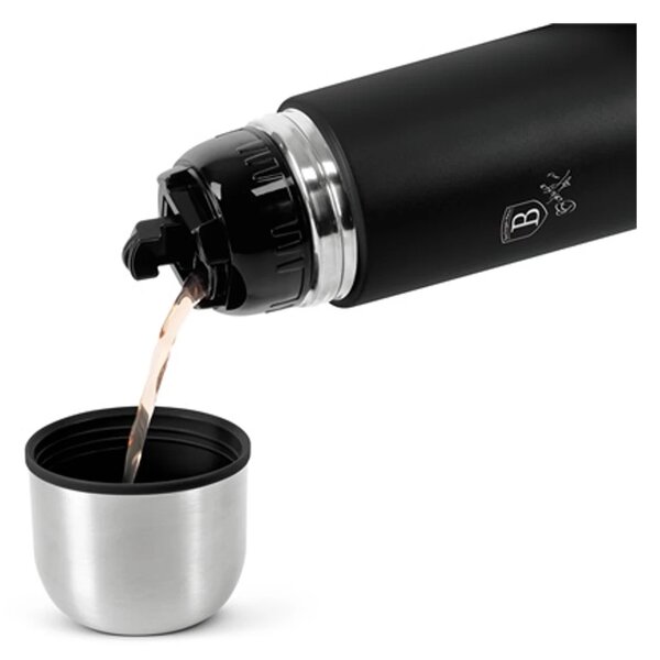 Berlinger Haus BH/8726 Dupla falú Termosz kulacs 750ml - Fekete