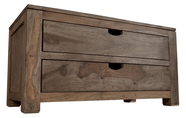 GREY WOOD komód, masszív indiai paliszander 45x87 cm