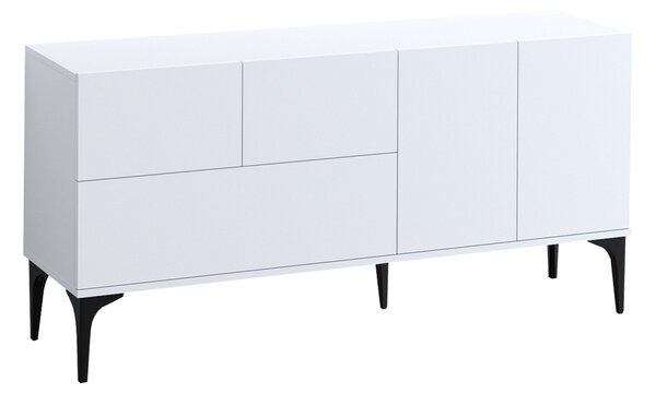 Szekrény Aliex 13 (fehér + fekete)