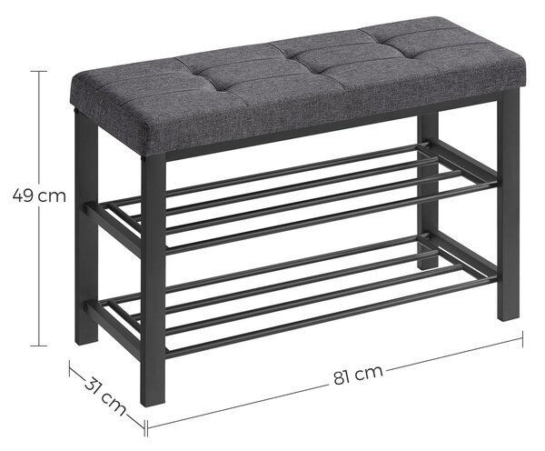 Cipőtároló ülőkével - LBS57GYZ